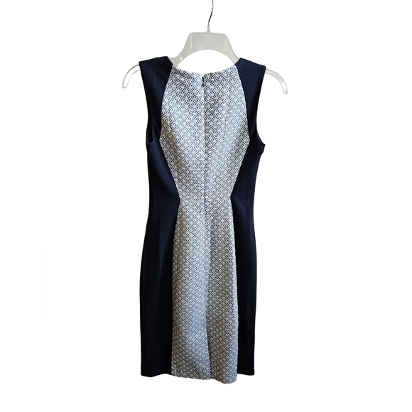 Club monaco - work dress -geometric pattern, size 00 - Picture 2 of 2